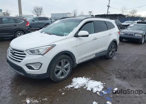 2014 Hyundai Santa Fe Limited z USA, uszkodzony, nr VIN KM8SR4HF6EU078020